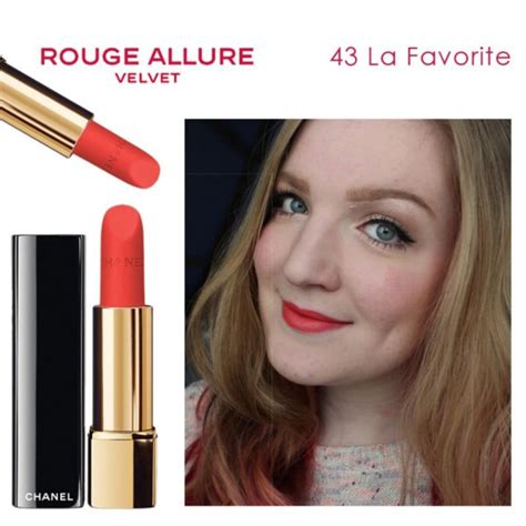 chanel rouge allure no 43|chanel rouge lipstick reviews.